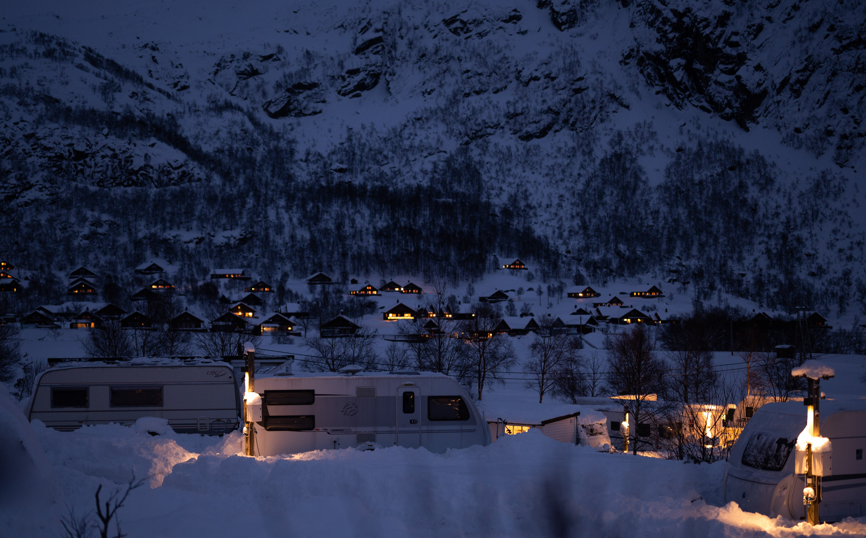 Stavtjørn vintercamping