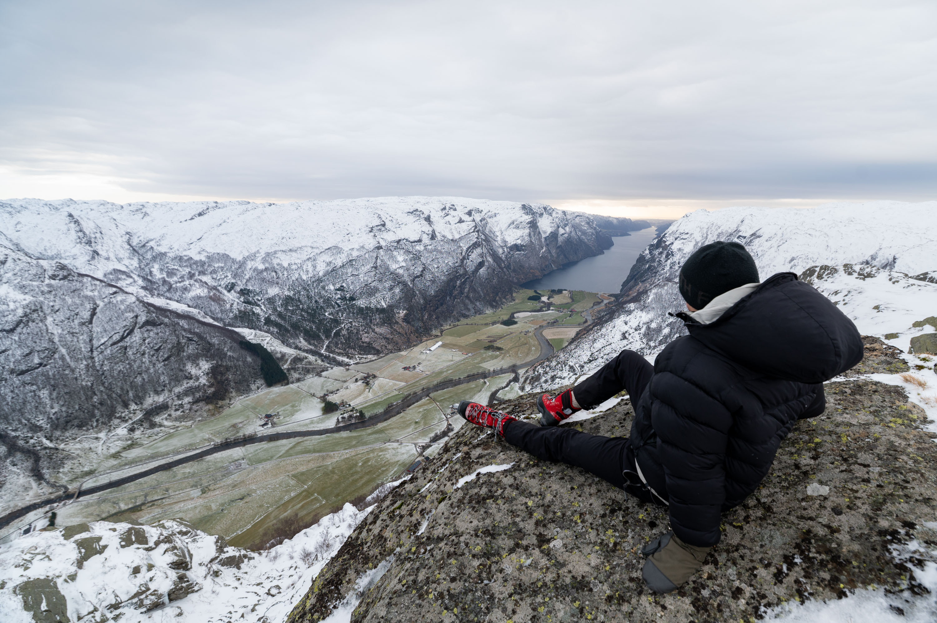 Eikeknuten vinter