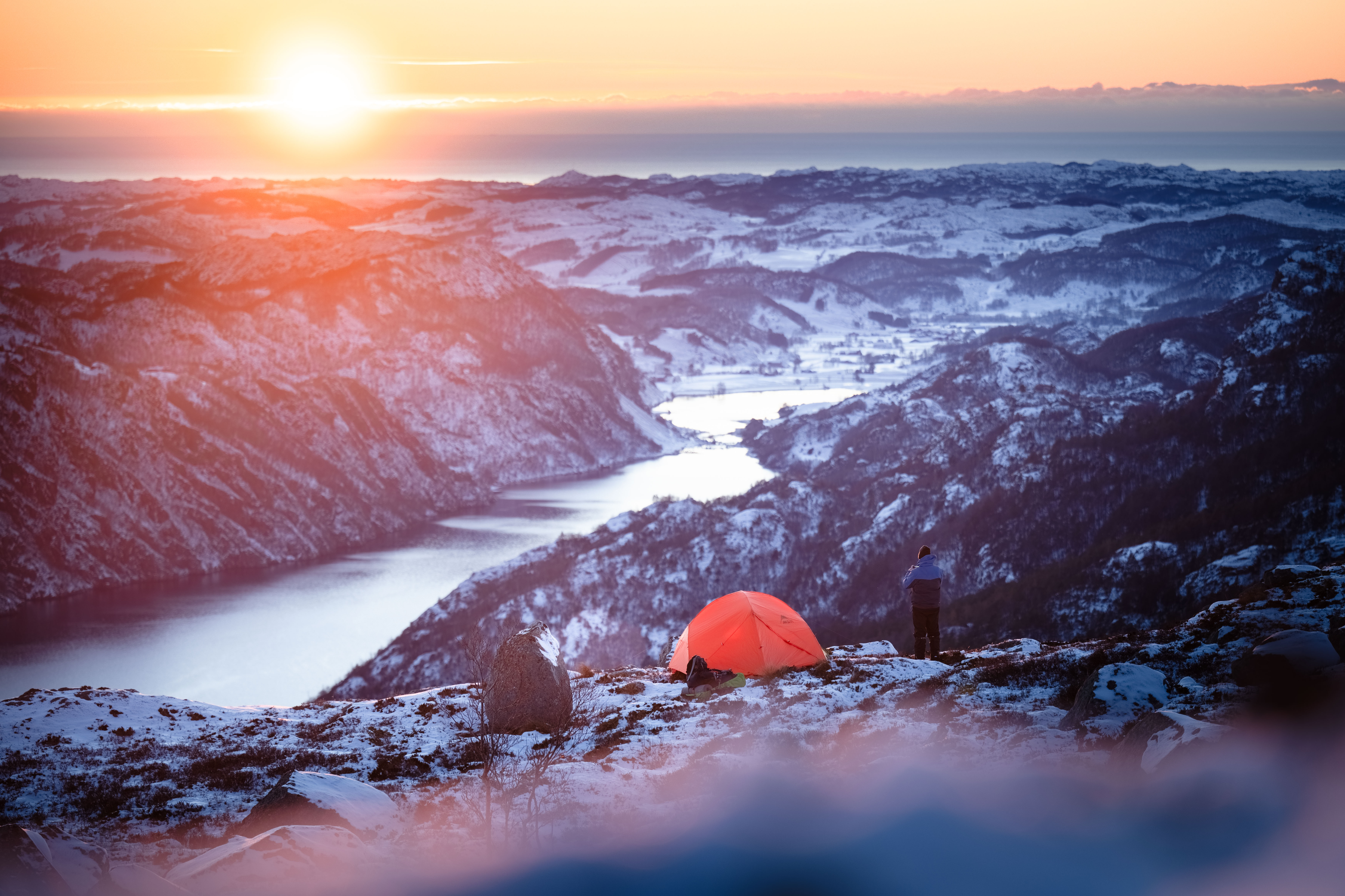 Marsteinfjellet vinter