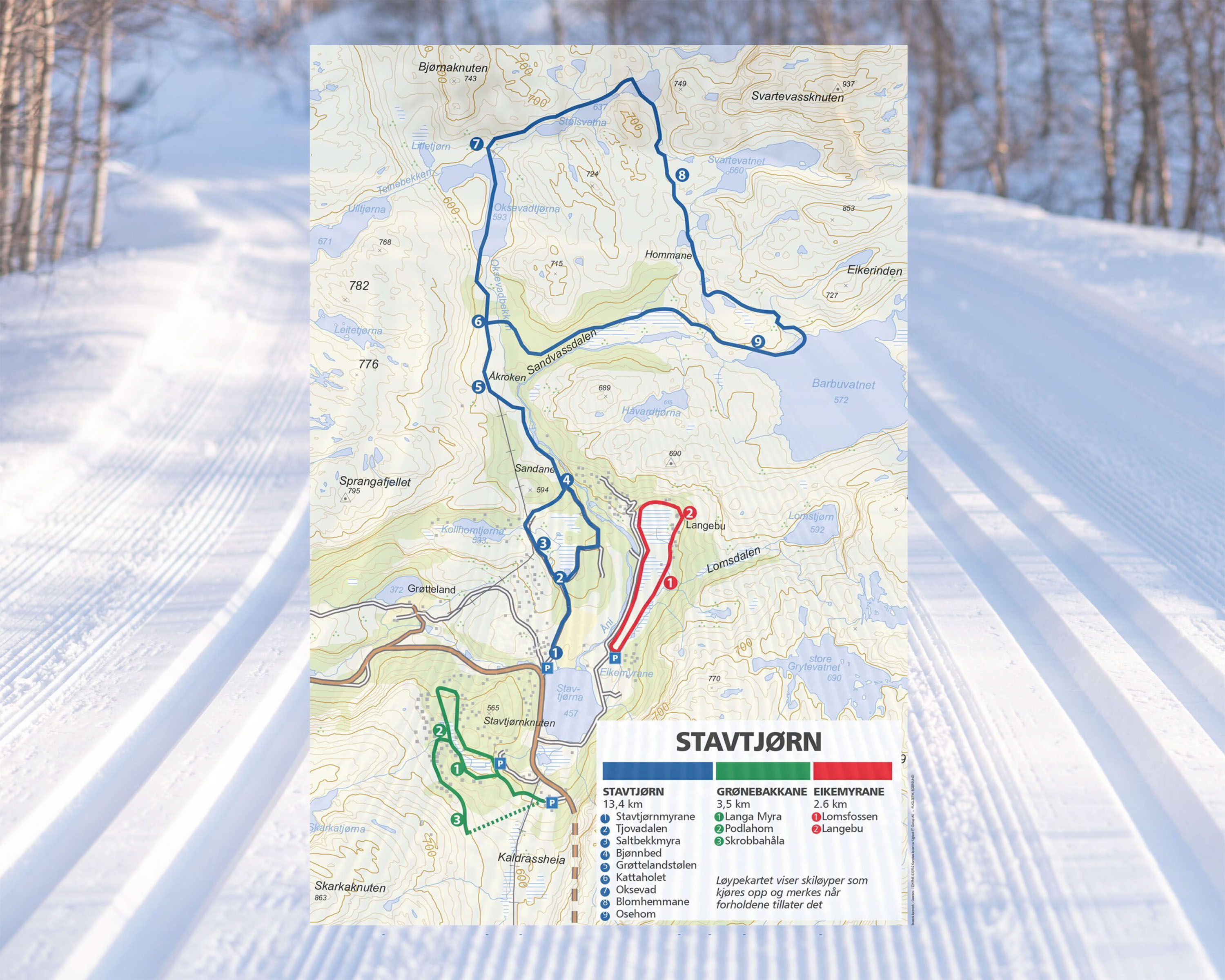 Stavtjørn vintercamping
