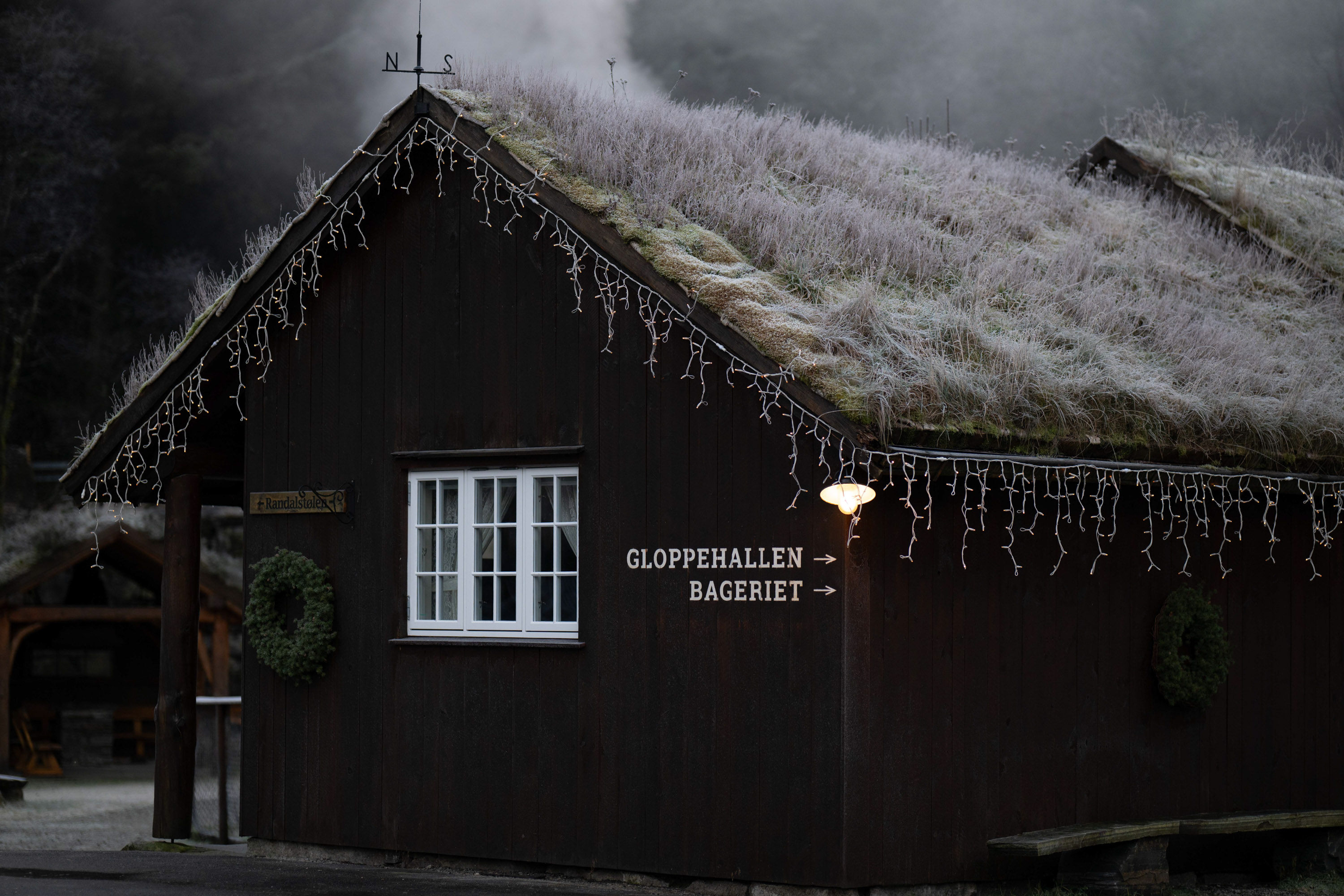 Byrkjedalstunet vinter