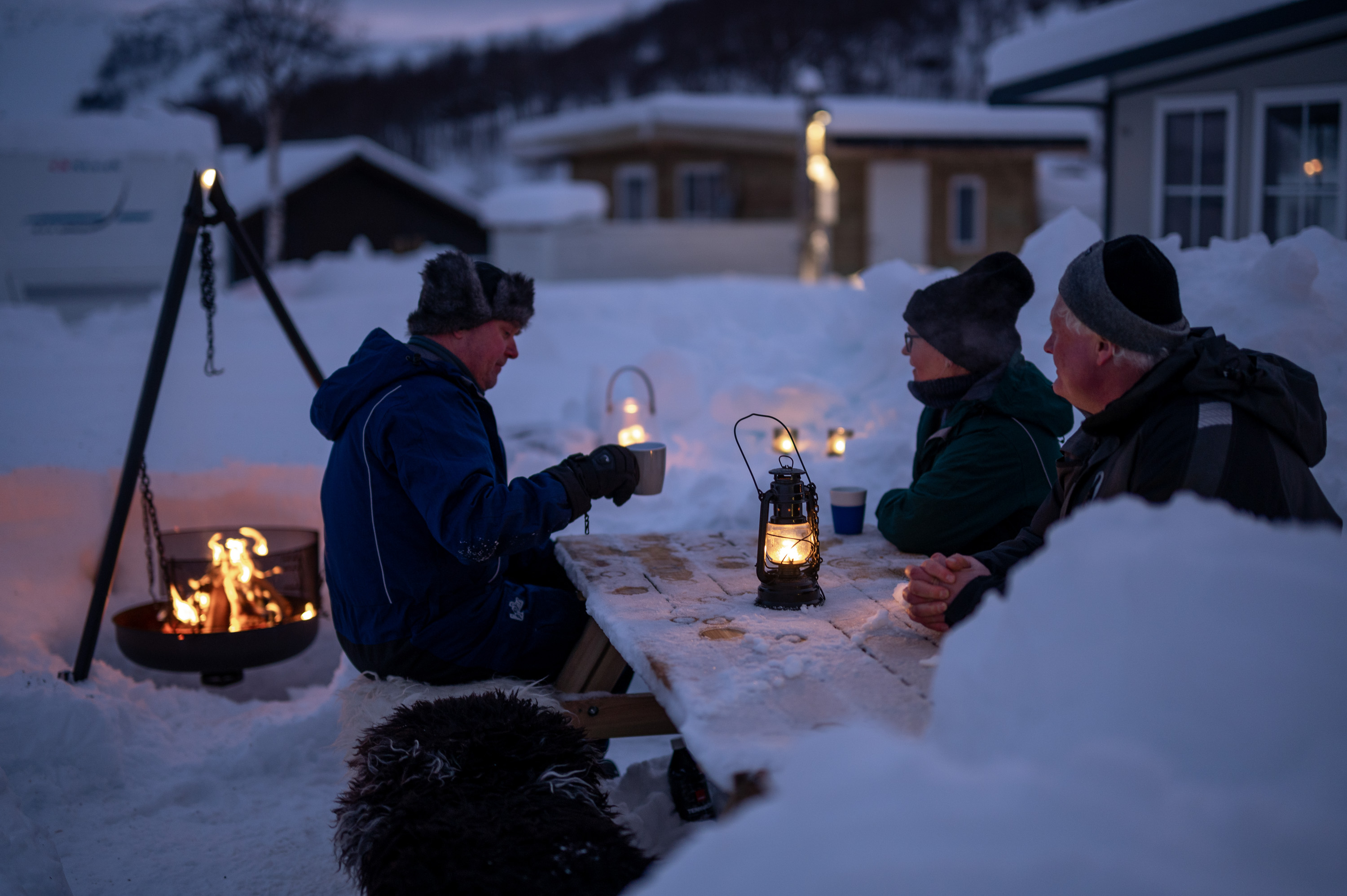 Stavtjørn vintercamping