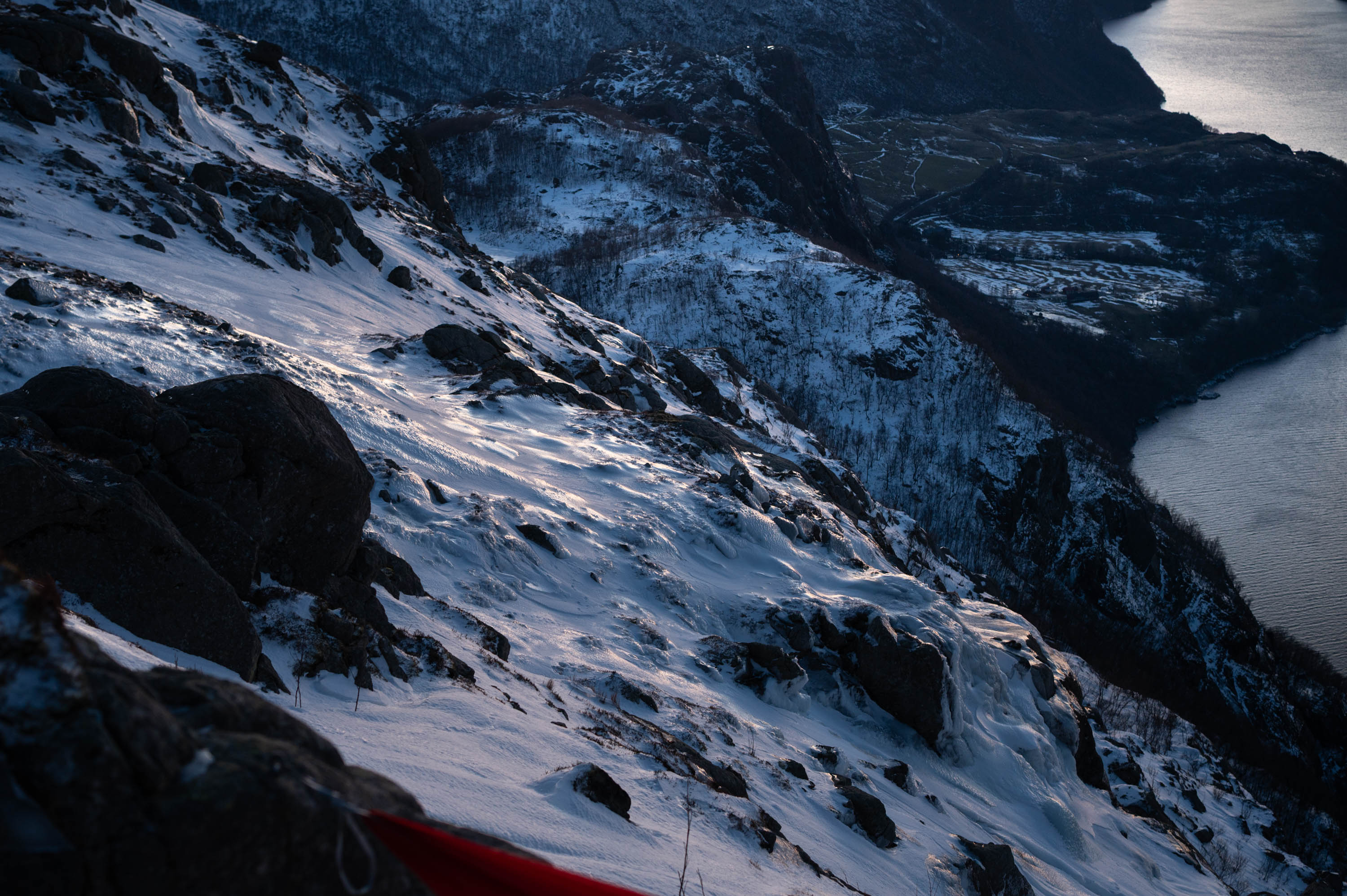 Trælafjellet vinter